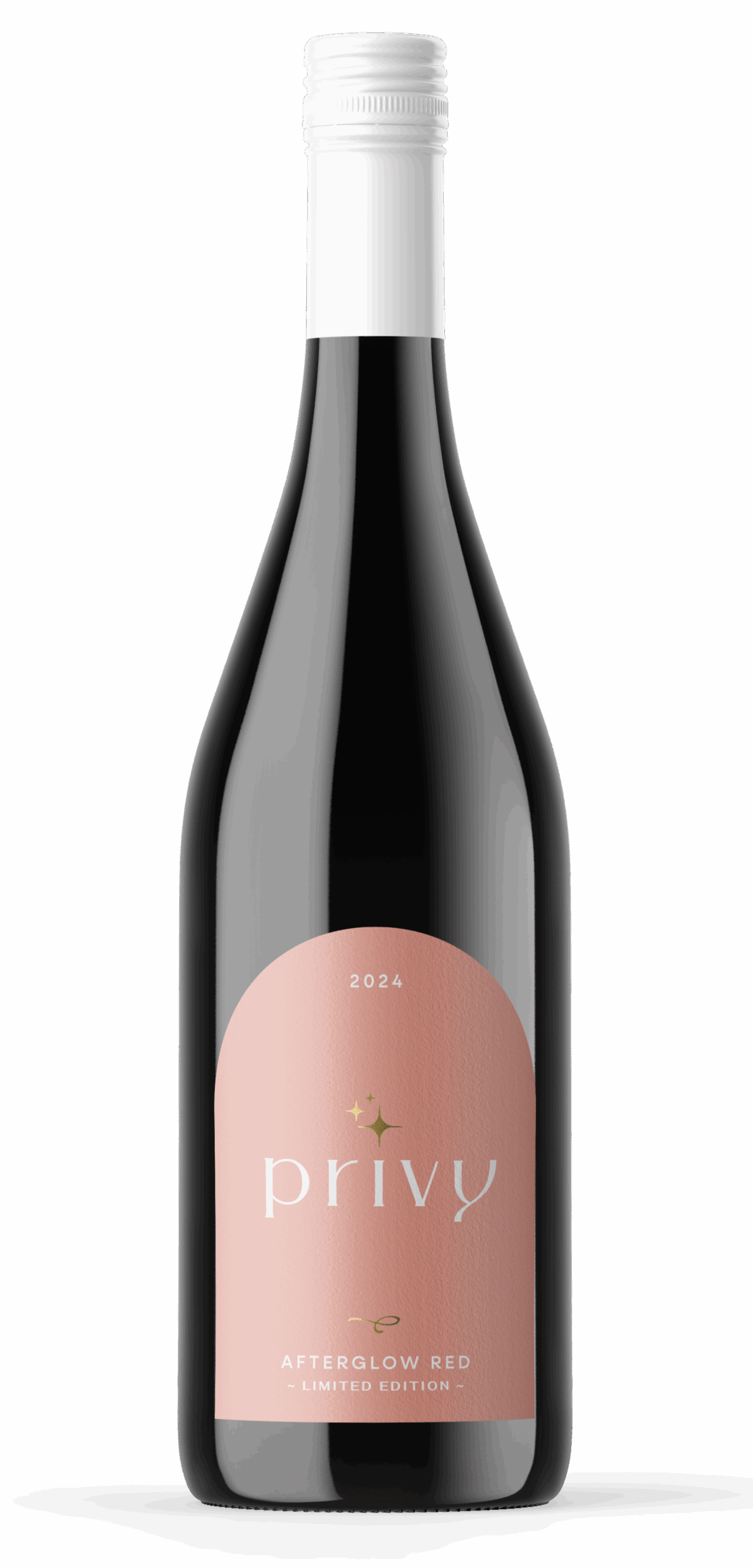 Privy Red wine bottle
